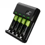Universāls USB bateriju lādētājs zaļa Cell GRSETGC02