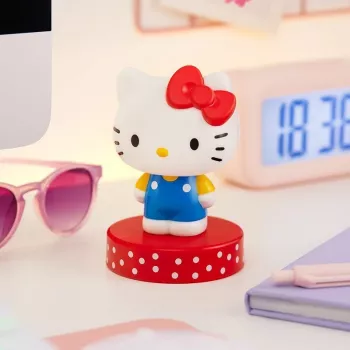 Galda lampa Paladone Hello Kitty Icon Light — dekoratīva LED ikonu lampa, kompakta naktslampa