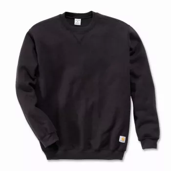 Carhartt džemperis bez kapuces - melns