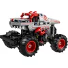 LEGO TECHNIC 42200 Monster Jam™ ThunderROARus™ ar atpakaļgaitas piedziņu