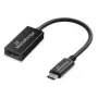 USB Type-C uz HDMI audio un video pārveidotājs MediaRange MRCS234, 20 cm, melns