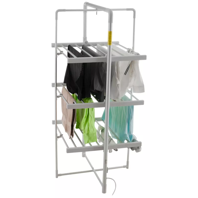 Elektriski salokāms veļas žāvētājs Adler AD 7829 — 300 W, 148×52×90 cm, balts, brīvstāvošs