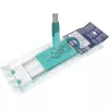 Mop Leifheit 55049 mikrošķiedras mops laminātam, flīzēm un kokam, pelēks/tirkīzzils