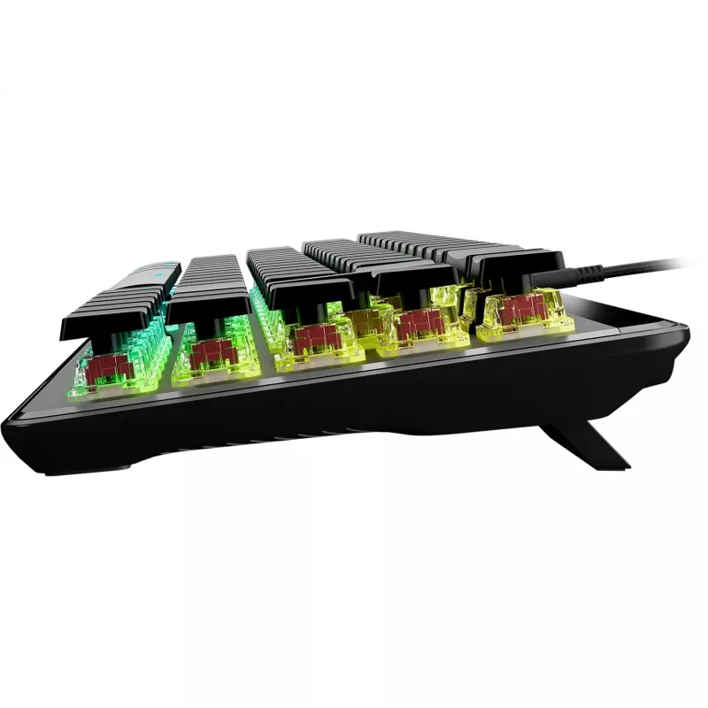 Vulcan II Mini Air, Gaming Keyboard melns, DE-Layout, TITAN II Optical Red