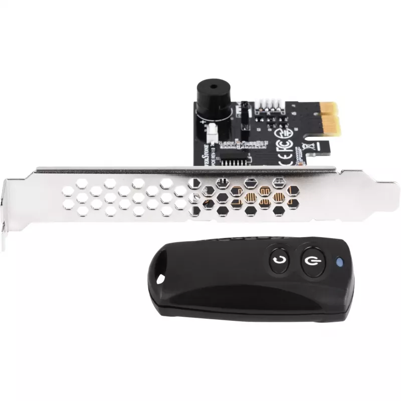 SilverStone SST-ES02-PCIe — tālvadības pults datora ieslēgšanai/izslēgšanai
