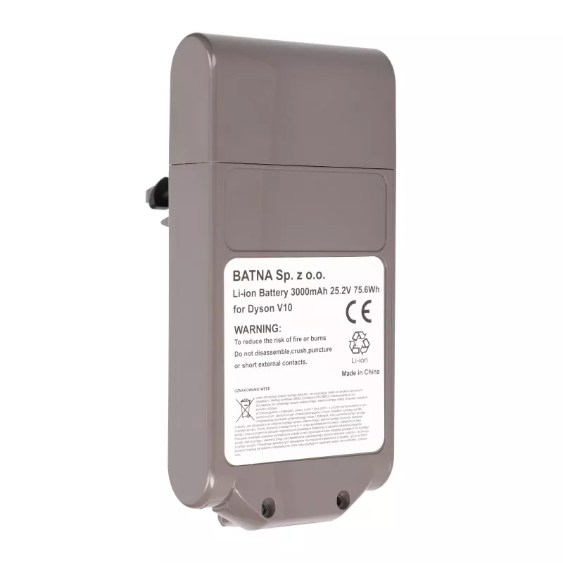 Akumulators Dyson putekļsūcējam V10 25,2 V 3000 mAh