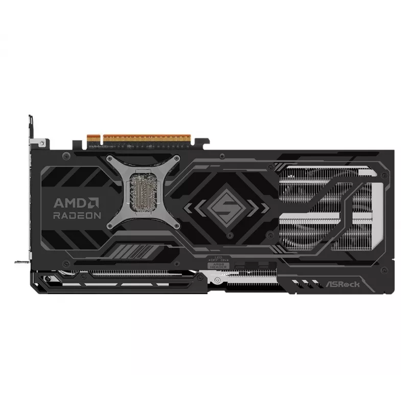 ASRock Radeon RX 9070 XT 16GB Steel Legend Dark grafikas karte