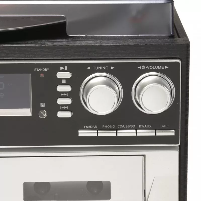 Inter Sales Denver MRD-166 - 6,9 kg - Melns - Pelēks - Personīgais CD atskaņotājs