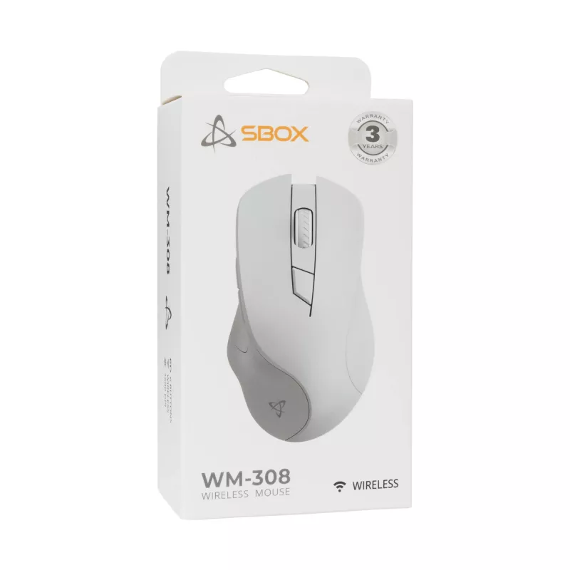 Pele SBOX WM-308 balta USB