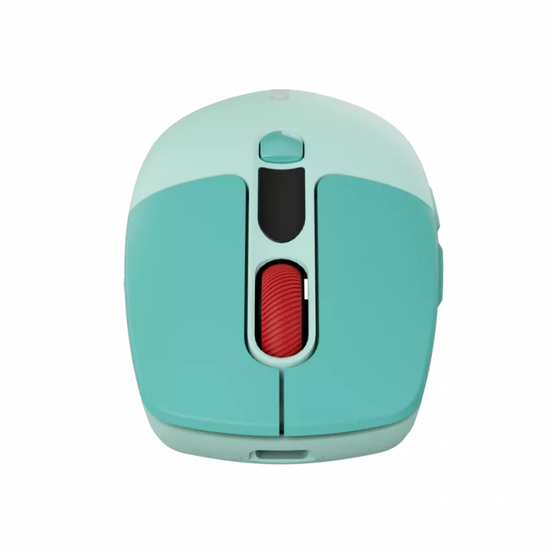 Canyon MW-26 - 2in1 bezvadu optiskā pele Bluetooth / 2.4 GHz - klusa - zaļa
