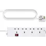 Strāvas adaptera spraudnis VISION Duckhead Apple strāvas adapterim, piemērots C7 figūras-8 ieejai, EU CEE 7/7 Schuko spraudnis, balts