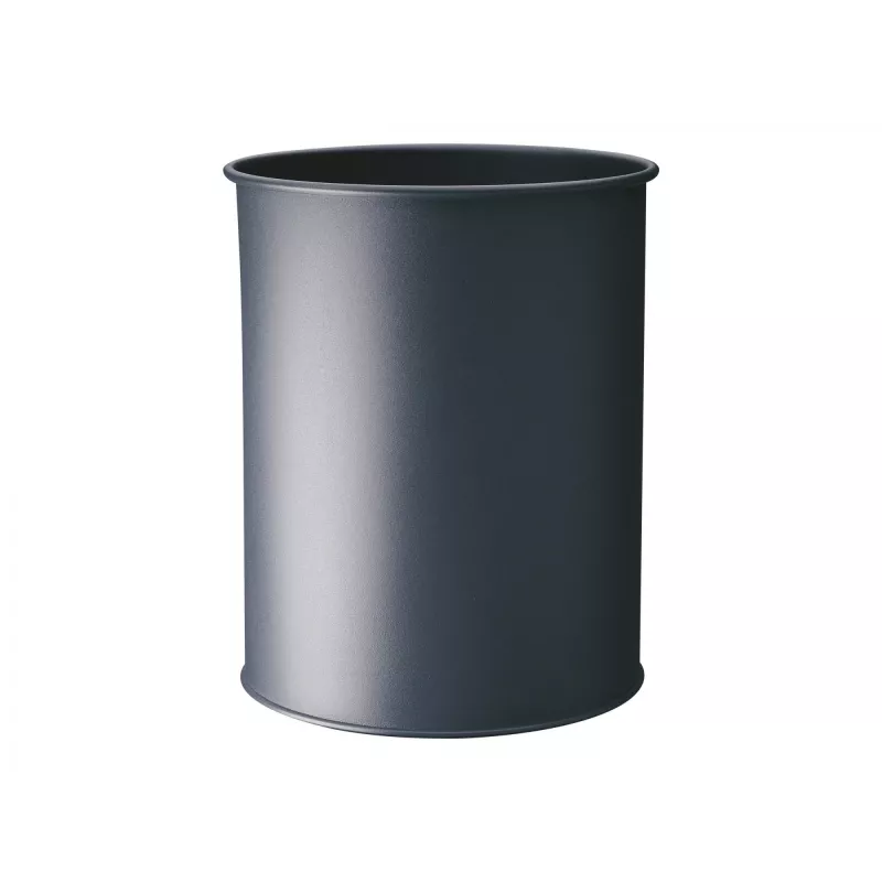 Miskaste Durable 330158 15 L apaļa metāla antracīta