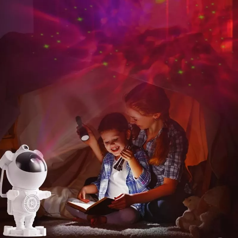 Zvaigžņu projektora lampa Hawk HW-STAR01 ar iebūvētu skaļruni — galaktikas gaismas projektors