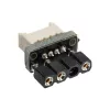 aqua computer adapteris RGBpx komponentiem pie 3-pin RGB savienotāja (5VDG, 5V)
