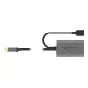 Delock USB-20225 barošanas adapteris pelēks