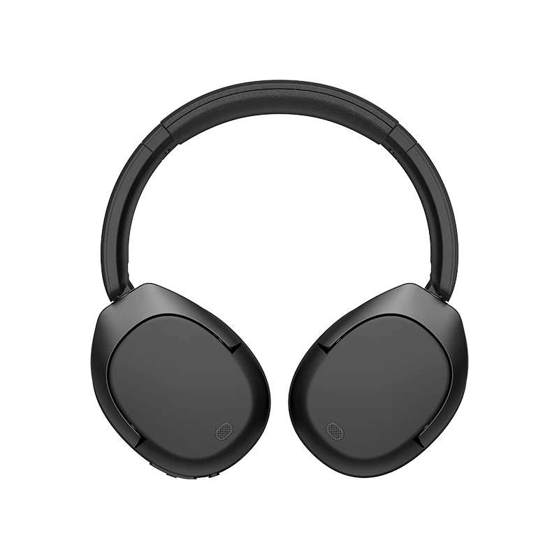 Edifier W830NB austiņas ar Bluetooth savienojumu, pāri ausīm, ar mikrofonu, trokšņu slāpēšanu, bezvadu, melnas