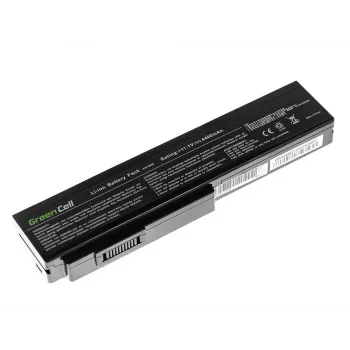 Baterija zaļa Cell AS08 priekš ASUS G50 G51 G60 M50 M50V N53 N53SV N61 N61VG N61JV
