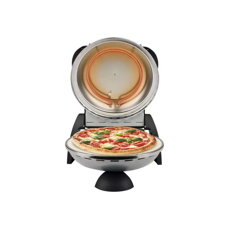 Picas krāsns G3FERRARI Delizia 1200 W, akmens cepšanas virsma, maks. 400°C, 31 cm pica, taimeris, termostats