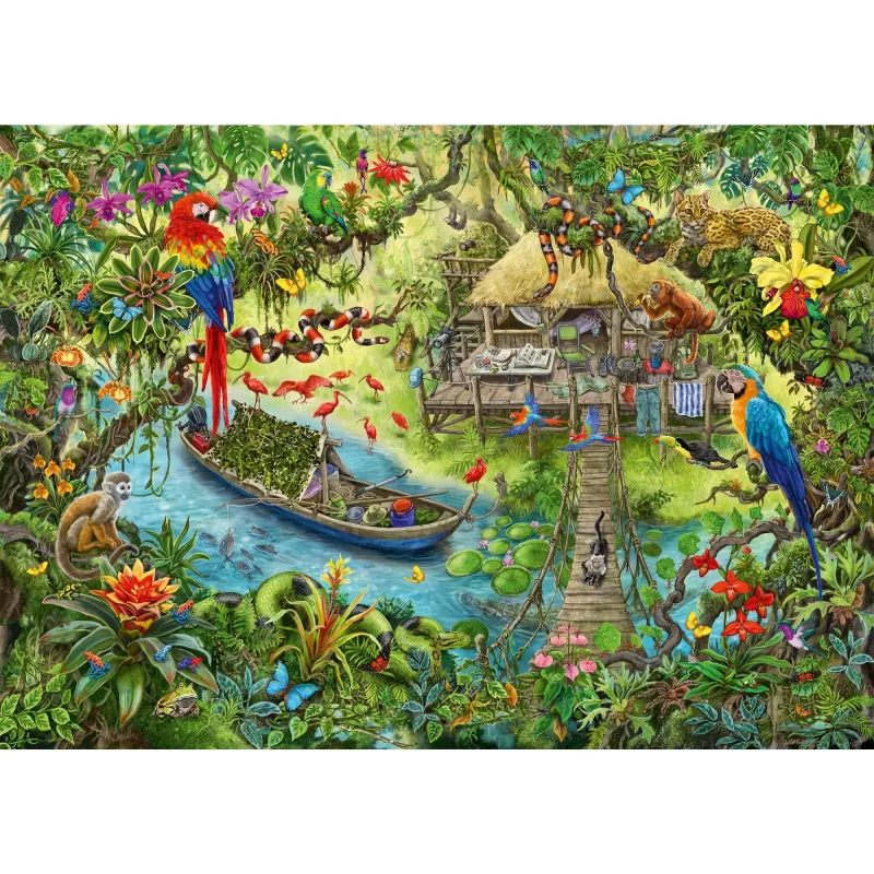 Kontūrpuzle Ravensburger 12924 368 gab. Māksla
