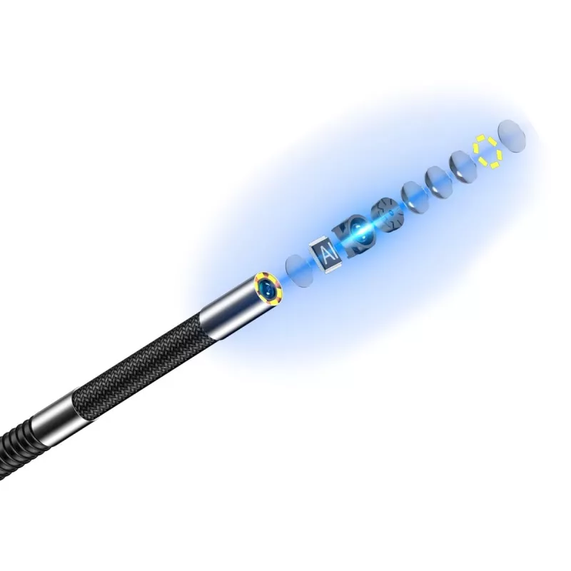 Endoskops UleFone EC03 1080P ar ūdensnecaurlaidīgu elastīgu kabeli, modelis UF-EC03