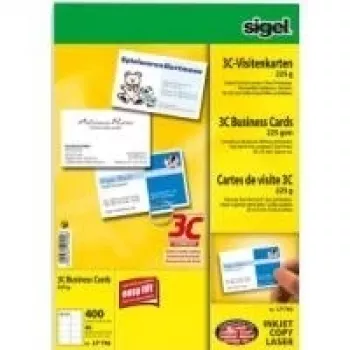 Vizītkaršu papīrs Sigel LP796 400 gab.
