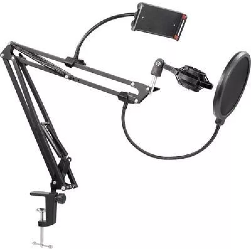 Renkforce RF-MCS-200 mikrofona galda statīvs (RF-4738578)