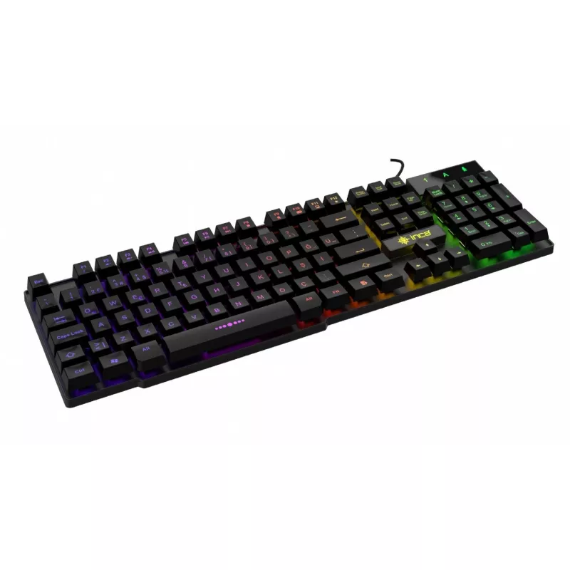 Incase Gaming Keyboard IKG-446 Regenbogen, RGB, vācu izkārtojums, mazumtirdzniecība
