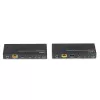 Lindy 150m Cat.6 HDMI 4K60, IR un RS-232 HDBaseT pagarinātājs, 3840 x 2160 pikseļi, AV raidītājs un uztvērējs, 150 m, vadu, melns, HDCP