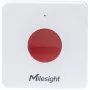 Bezvadu medicīniskā trauksmes poga Milesight WS101915M, darbināma ar baterijām, LiCoO2, 50×50×18 mm, balta