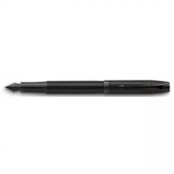 Parker IM Achromatic Melns tintes pildspalva
