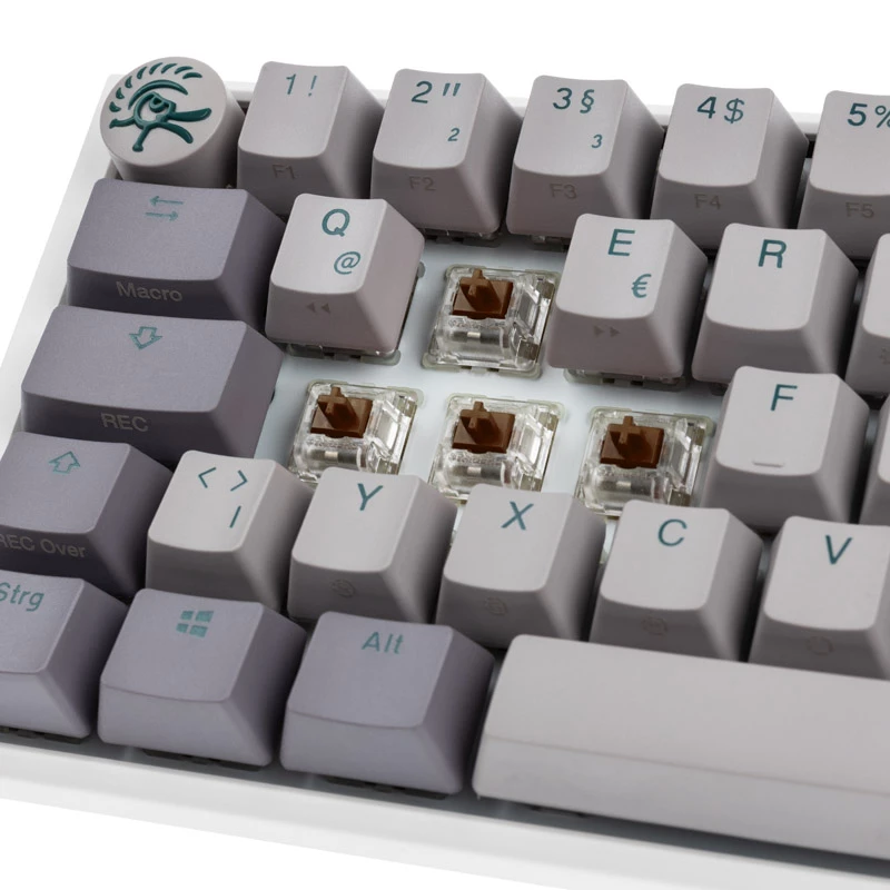 Ducky One 3 Mini tastatūra spēlēm USB pelēka