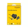 USB centrmezgls DeLOCK 64153 Type-A 5000 Mbit/s melns
