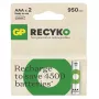 Baterijas R03/AAA NI-MH 950mAh blisterī 2gab.