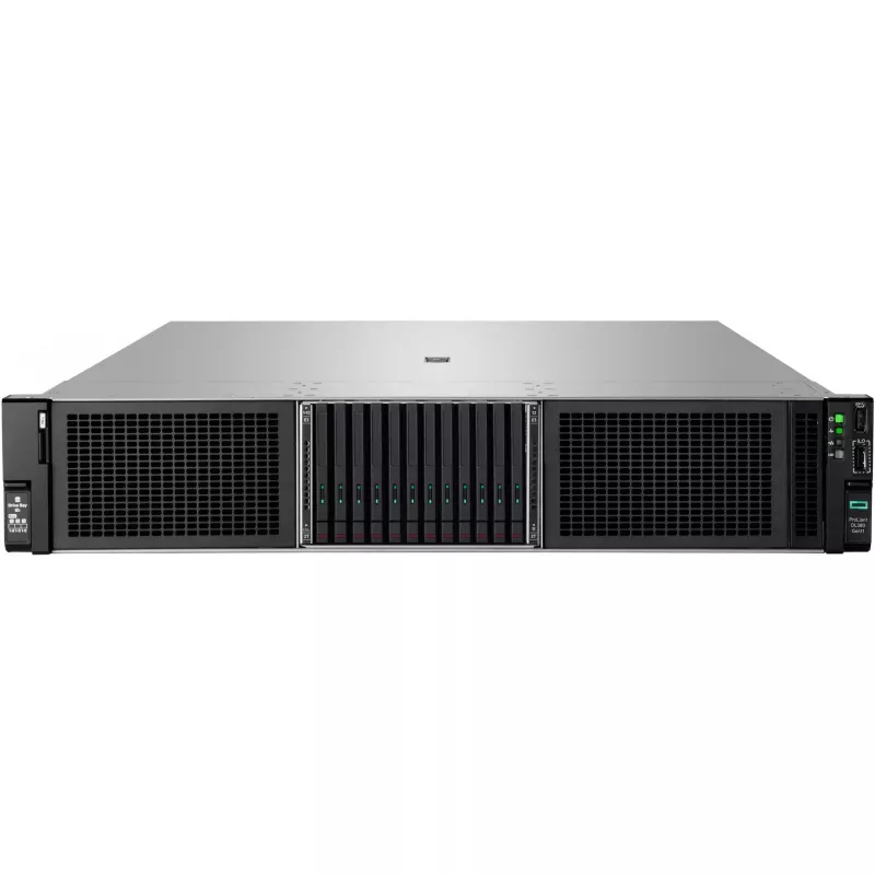 HPE ProLiant DL380 Gen11 4510 2.4GHz 12c 1P 64GB-R 8SFF MR408i-o 2x960GB SSD 2x1000W PS EMEA Server