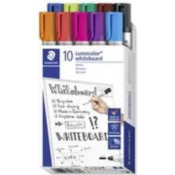 Marķieri Staedtler Lumocolor 351 B10 10 gab. Apaļais uzgalis