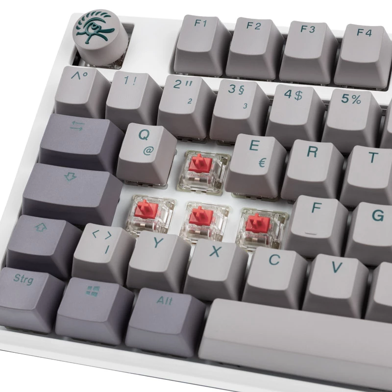 Ducky One 3 tastatūra Gaming USB pelēka