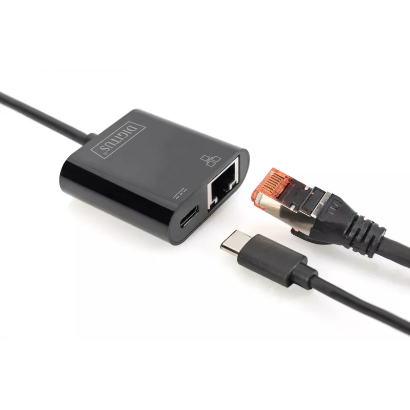 USB Type-C Gigabitu Ethernet adapteris Digitus DN-3027