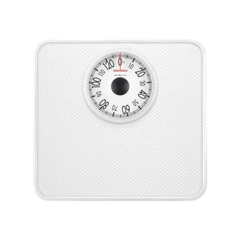Mechanical personal scale Soehnle Tempo Rectangle balta