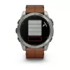 Garmin Fenix 8 3,56 cm (1,4 inch) AMOLED 51 mm Digitāli 454 x 454 pikseļi Skārienekrāns Titāns Wi-Fi GPS (satelīts)