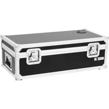 Flightcase Roadinger 8x AKKU UP-4 (modelis 31005075) — aizsargājošs transporta futrālis 8 vienībām