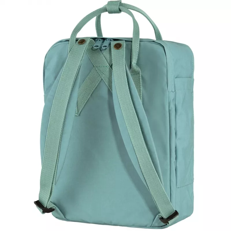 Mugursoma Fjällräven Kanken Laptop 13 inch — Zila, 250×160×350 mm, Polipropilēns/Vinils/Poliamīds
