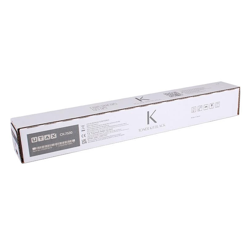 Toner kasetne Utax 1T02XF0UT0 melna, saderīga nomaiņa priekš Utax printeriem