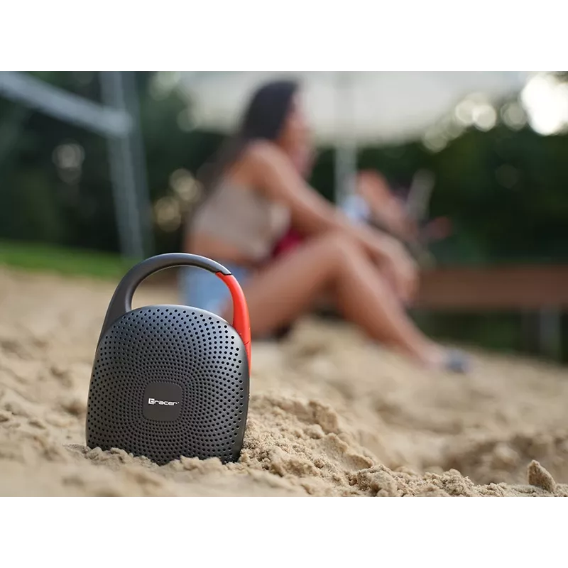 Pārnēsājams Bluetooth TWS skaļrunis No name Splash PRO — dzelzs pelēks