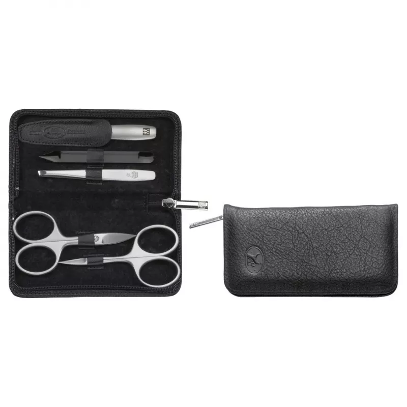 ZWILLING 98681-004-0 manikīra/pedikīra piederumu komplekts, nerūsējošais tērauds, melns
