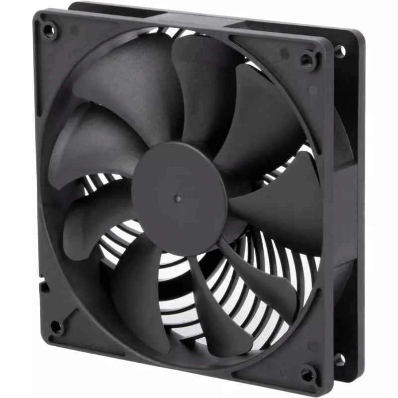 SilverStone Air Penetrator 120i Pro 120mm korpusa ventilators — melns