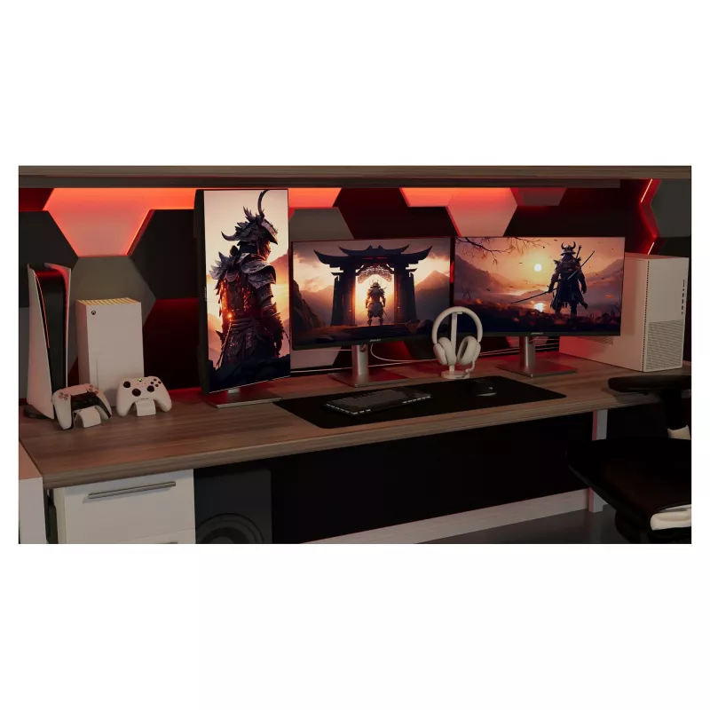 JAPANNEXT JN-I270WQHD300F-HSP datora monitors 68,6 cm (27 collas) 2560 x 1440 pikseļi Wide Quad HD LED pelēks
