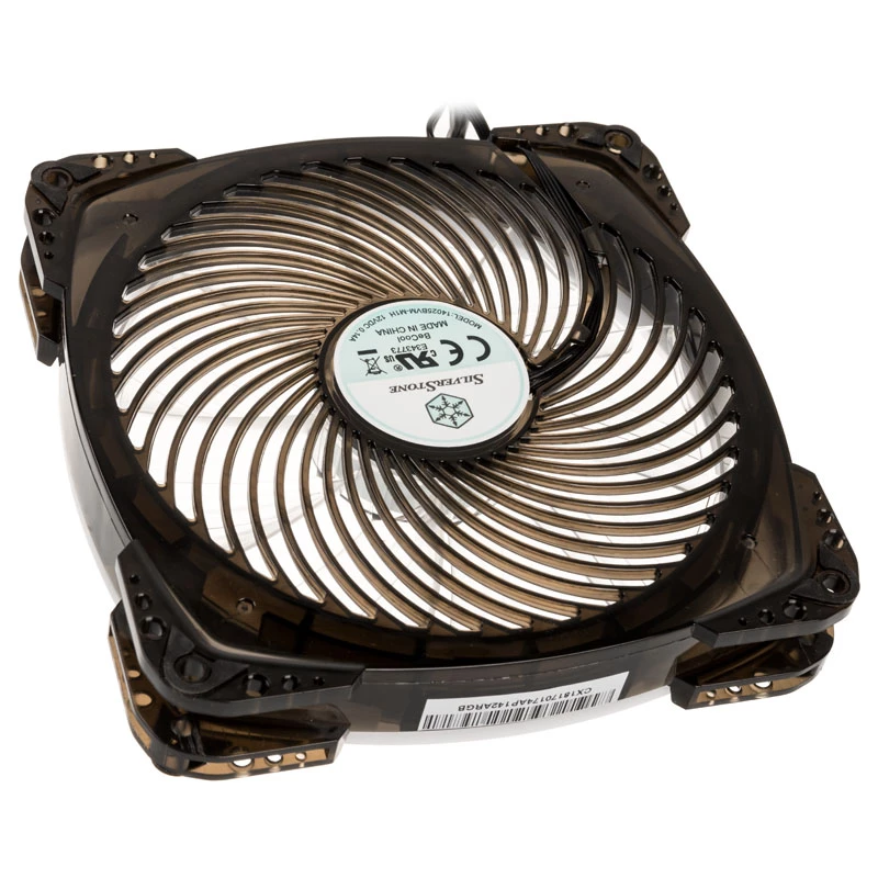 SILVERSTONE SST-AP142-ARGB 140x140x25 ARGB PWM ventilators datora dzesēšanai, 140 mm