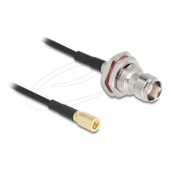 Delock antenas kabelis TNC ligzda uz SMB spraudni RG-174 20 cm (90724)