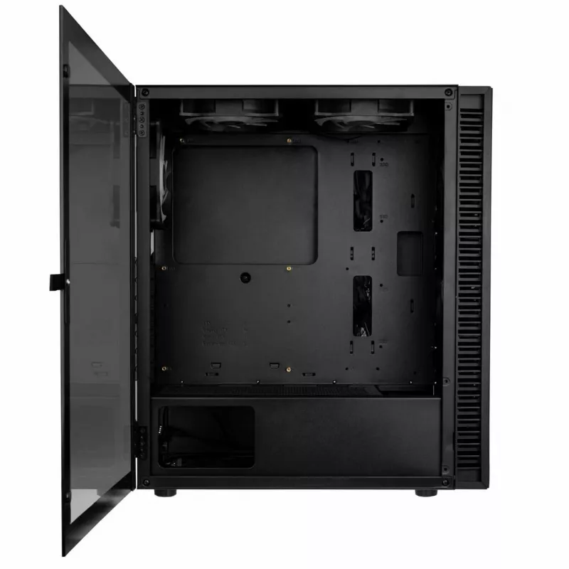 Kolink Observatory HF Glass ARGB Midi-Tower - melns