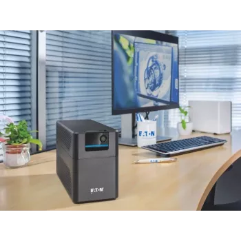 UPS Eaton 5E Gen2 700 Line-Interactive 0.7 kVA (360 W), 2 Type E ligzdas, melns, kompakts